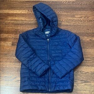 Lands' End Kids Blue Puffer Jacket